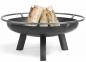 Mobile Preview: CookKing Feuerschale "Porto" 80 cm, rund Handarbeit, aus Stahl